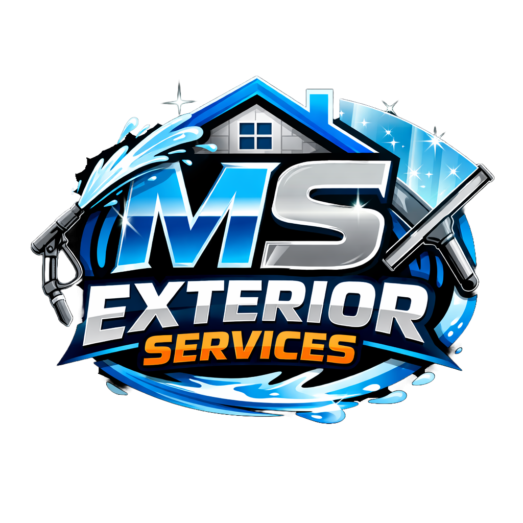 MS Exteriors window cleaning and pressure washing in Knoxville, Tennessee